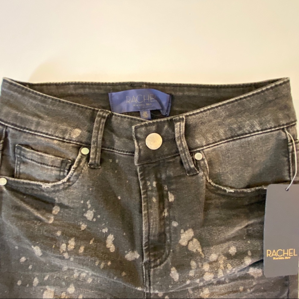 Rachel Roy Autumn garage wash jeans Size 24 NWT - Picture 4 of 5